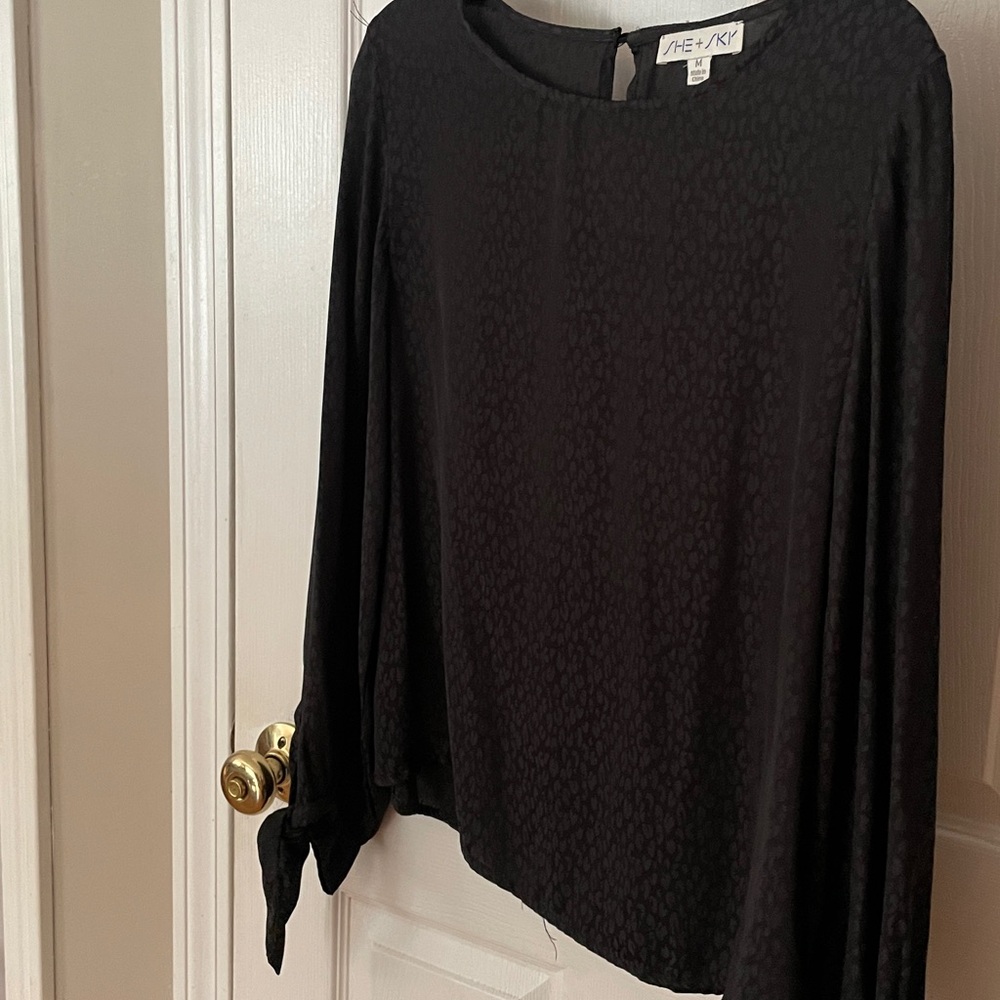 She + Sky blouse!  Very elegant and classy great for work or night out stunning!